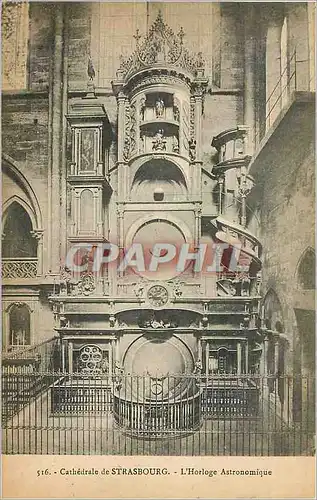 Cartes postales cathedrale de strasbourg L'horloge Astromomique