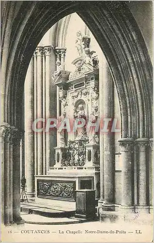 Cartes postales Coutances La Chapelle Notre Dame du Puits