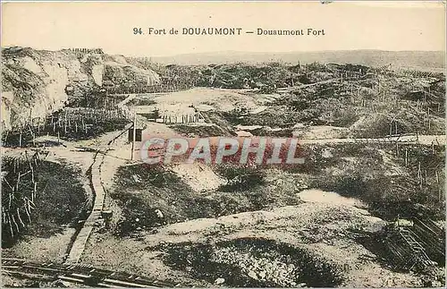 Cartes postales Fort de Douaumont Douaumont fort