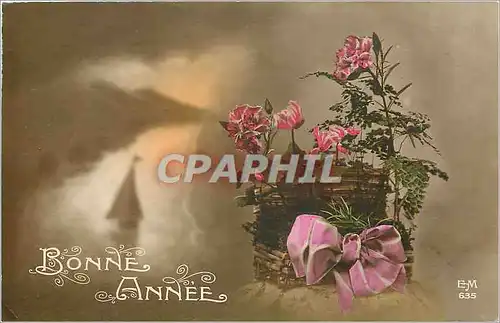 Cartes postales V�ux Fleurs