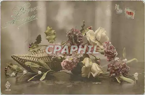 Cartes postales V�ux Fleurs