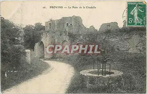 Cartes postales Provins Le Puits de la Citadelle