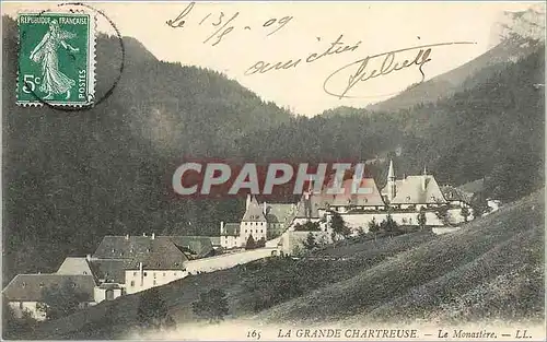 Cartes postales La grande Chartreuse le Monastere