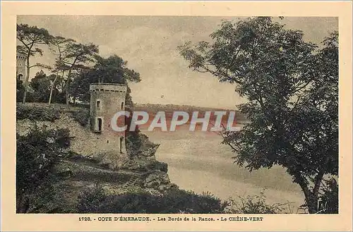 Cartes postales Cote d'emeraude les bords de la Rance le Chene Vert