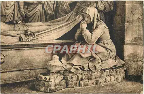 Cartes postales Les Saints de Solesmes la Madeleine au tombeau du Christ 1496