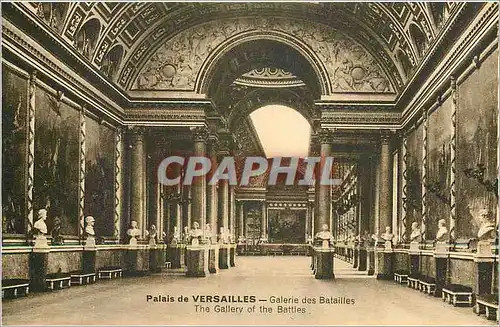 Ansichtskarte AK Palais de Versailles Galerie des batailles