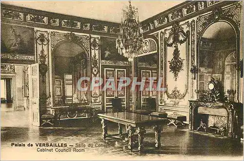 Ansichtskarte AK Palais de Versailles Salle du conseil