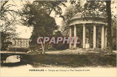 Cartes postales Versailles Temple de l'Amour