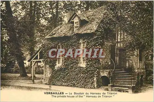 Ansichtskarte AK Versailles Le boudoir du Hameau de Trianon