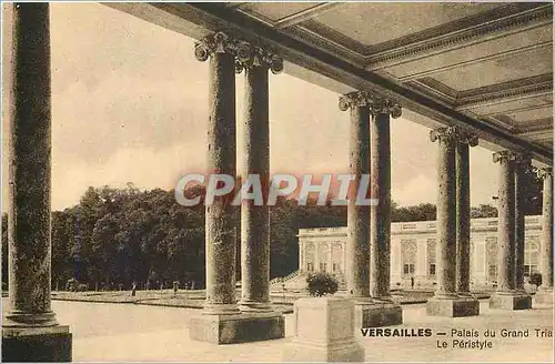 Cartes postales Versailles Palais du Grand tria le Peristyle