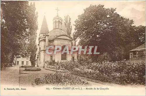 Ansichtskarte AK Chateau d' Anet E et L Abside e la Chapelle