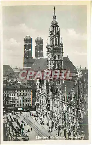 Cartes postales Munchen Rathaus