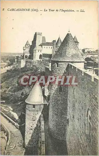 Cartes postales Carcassonne cite la Tour de L'Inquisition