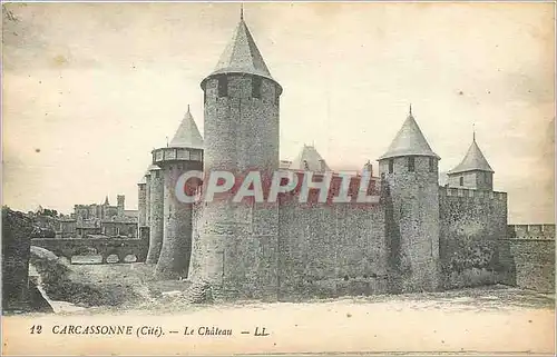 Cartes postales Carcassonne cite Le Chateau