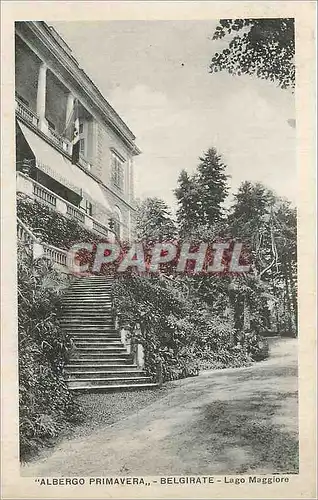 Cartes postales Albergo Primavera Belgirate Lago maggiore