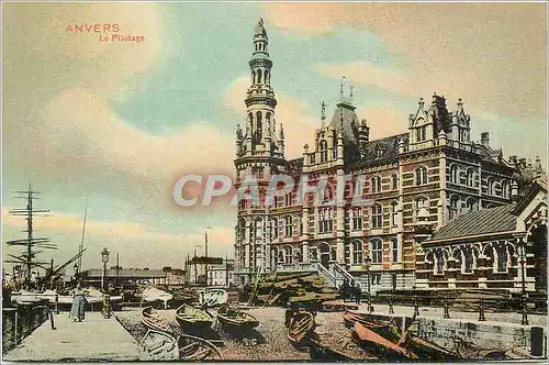 Cartes postales Anvers Musee  le Pilotage