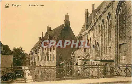 Ansichtskarte AK Bruges Hopital St Jean