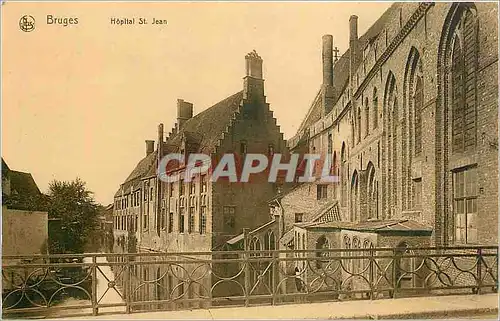 Cartes postales Bruges Hopital St Jean