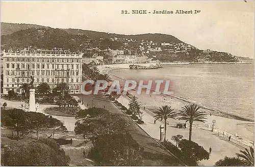 Cartes postales Nice Jardins Albert Ier