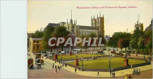 Cartes postales Westminster Abbey and Parliament Square London