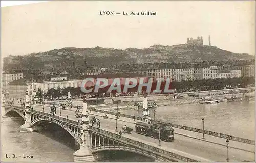 Ansichtskarte AK Lyon Le Pont Gallieni