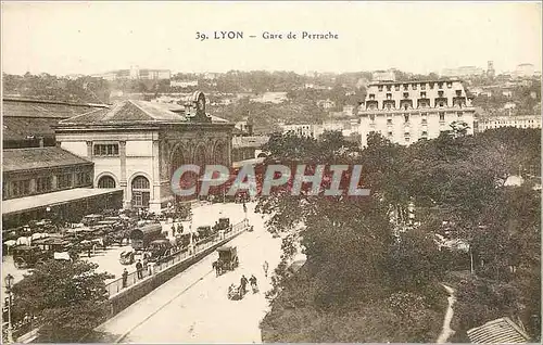 Cartes postales Lyon Gare de Perrache