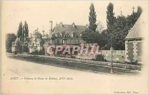 Cartes postales Anet Chateau de Diane de Poitiers