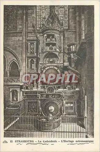 Cartes postales Strasbourg La Cathedrale L'Horloge Astronomique