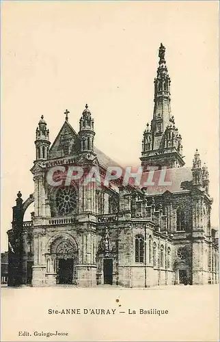 Cartes postales Ste Anne d'Auray La Basilique