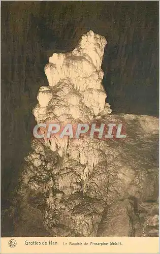 Cartes postales Grottes de Han Le Boudoir de Proserpine