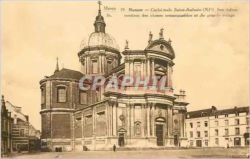 Cartes postales Namur Cathedrale Saint Aubain