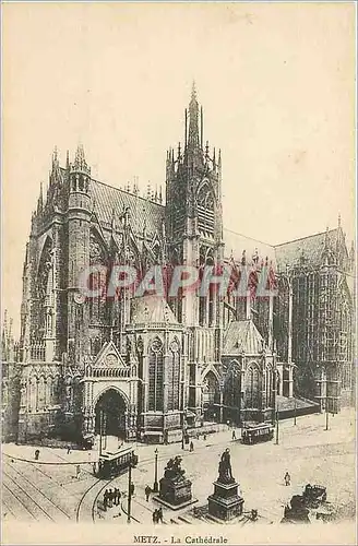 Cartes postales Metz La Cathedrale