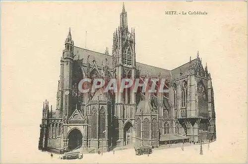 Cartes postales Metz La Cathedrale