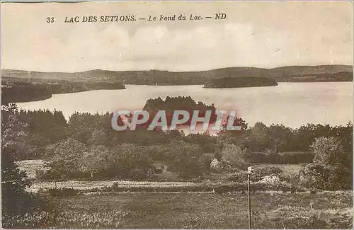 Cartes postales Lac des Settons Le Fond du Lac