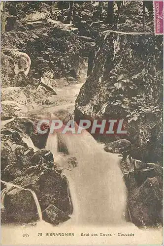 Cartes postales Gerardmer Saut des Cuves Cascade