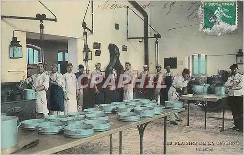 Ansichtskarte AK Les Plaisirs de la Caserne Cuisines