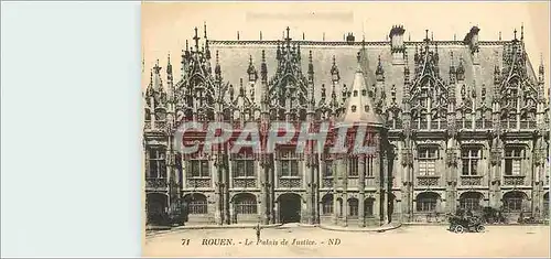 Cartes postales Rouen Le Palais de Justice