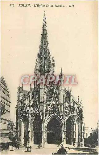 Cartes postales Rouen L'Eglise Saint Maclou