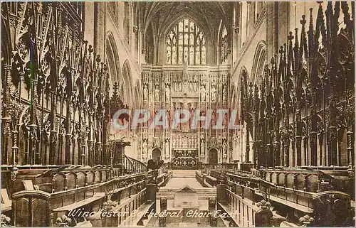 Cartes postales Winchester Cathedral Choir East