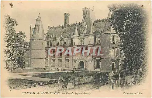 Ansichtskarte AK Chateau de Maintenon Facade Septentrionale