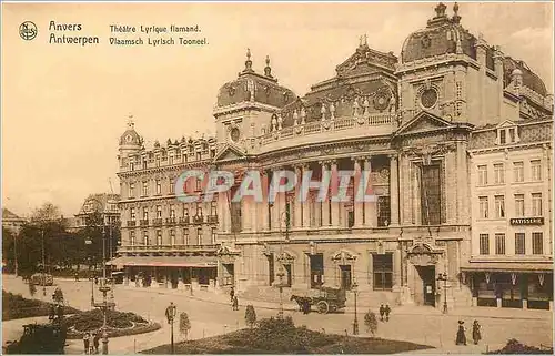 Cartes postales Anvers Theatre Lyrique Flamand