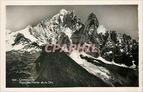 Cartes postales Chamonix Aiguilles Verte et du Dru