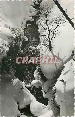 Cartes postales Neige Cours d'eau