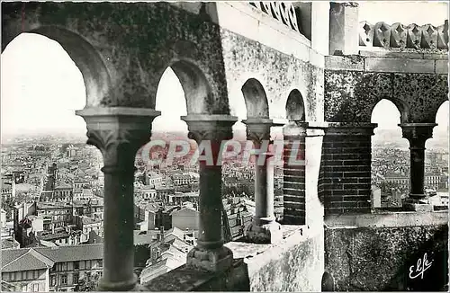 Cartes postales moderne Toulouse La Ville vue de la Galerie Romane du Clocher de St Sermin