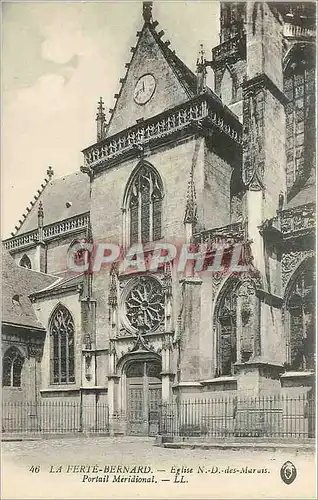 Ansichtskarte AK La Ferte Bernard Eglise ND des Marais