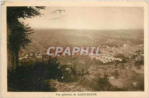 Cartes postales Vue generale de Saint Satur