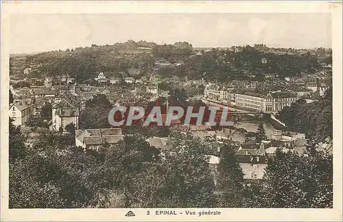 Cartes postales Epinal Vue generale