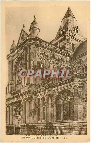 Cartes postales Le Grand Andely Portail Nord de l'Eglise