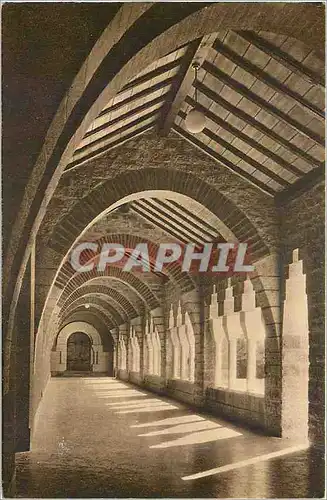 Cartes postales L'Abbaye de Solesmes Interieur du Nouveau Cloitre