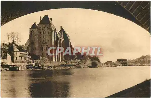 Ansichtskarte AK L'Abbaye de Solesmes Vue sous le Pont